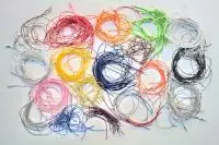 Gummikordeln mit Splinten